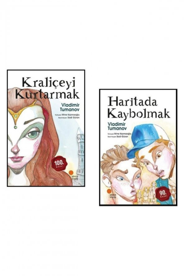 Haritada Kaybolmak Kraliçeyi Kurtarmak 2 Kitap Set ürün görseli 1