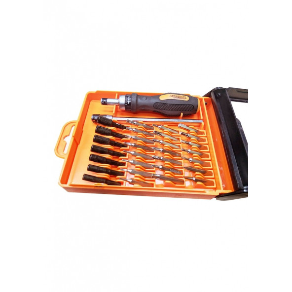 Rico Cırcırlı Mini Tornavida Saatçi Bits Seti Takımı 31 Parça RC2002 - Resim 4
