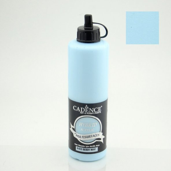 Cadence Hibrit Multisurface Boya H035 Bebek Mavi 500ML ürün görseli 1