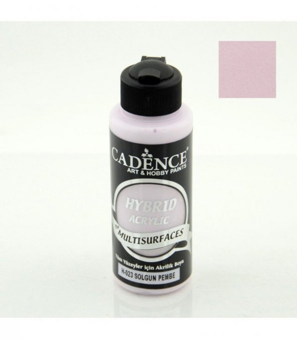 Cadence Hibrit Multisurface Boya H023 Solgun Pembe120ML ürün görseli 1