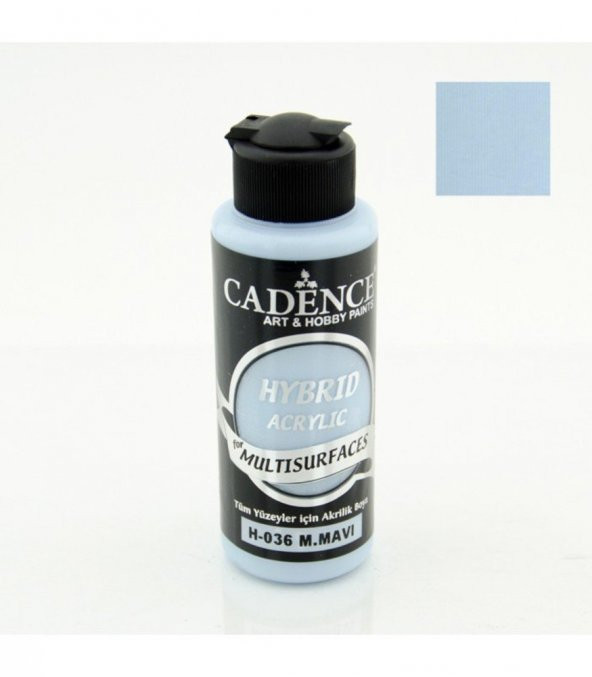 Cadence Hibrit Multisurface Boya H036 M. Mavi 120ML ürün görseli 1