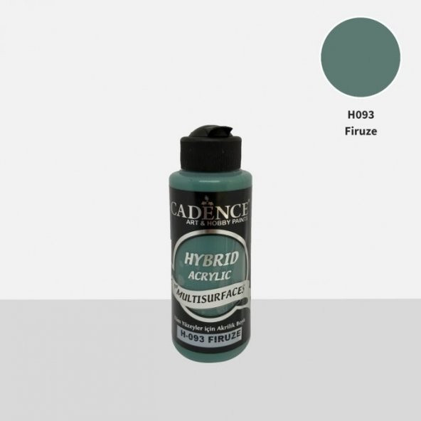 Cadence Hibrit Multisurface Boya H093 Firuze 120ml ürün görseli 1