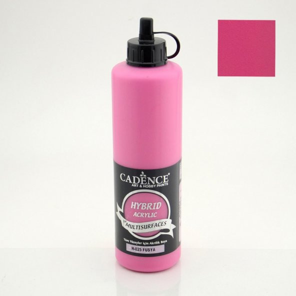 Cadence Hibrit Multisurface Boya H025 Fuşya 500ML ürün görseli 1