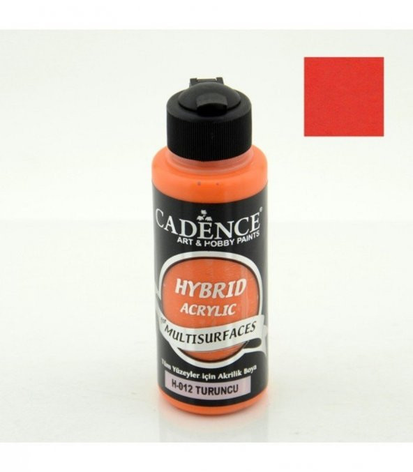 Cadence Hibrit Multisurface Boya H012 Turuncu 120ML ürün görseli 1