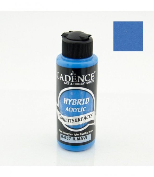 Cadence Hibrit Multisurface Boya H037 Royal Mavi 120ML ürün görseli 1