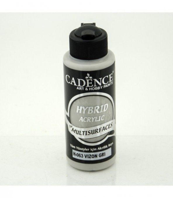 Cadence Hibrit Multisurface Boya H063 Vizon Gri 120ML ürün görseli 1