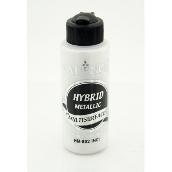 Cadence Hibrit Metalik Multisurface Boya H802 İnci 120ml ürün görseli 1