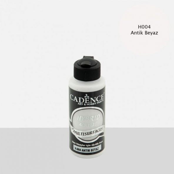 Cadence Hibrit Multisurface Boya H004 Antik Beyaz 120ML ürün görseli 1