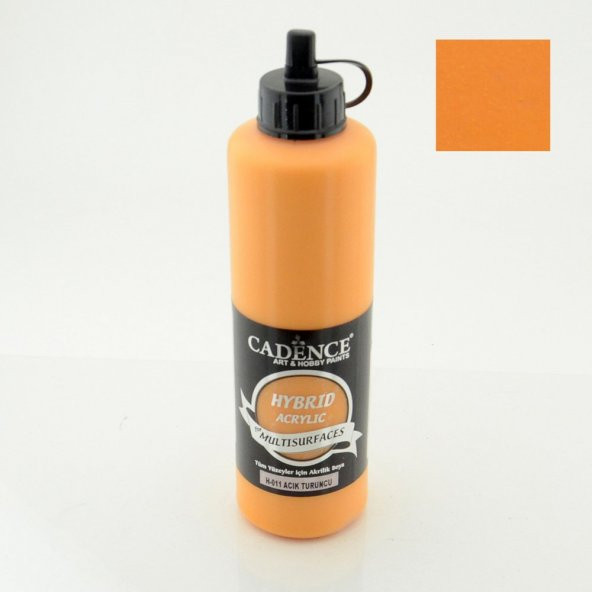 Cadence Hibrit Multisurface Boya H011 Açık Turuncu 500ML ürün görseli 1