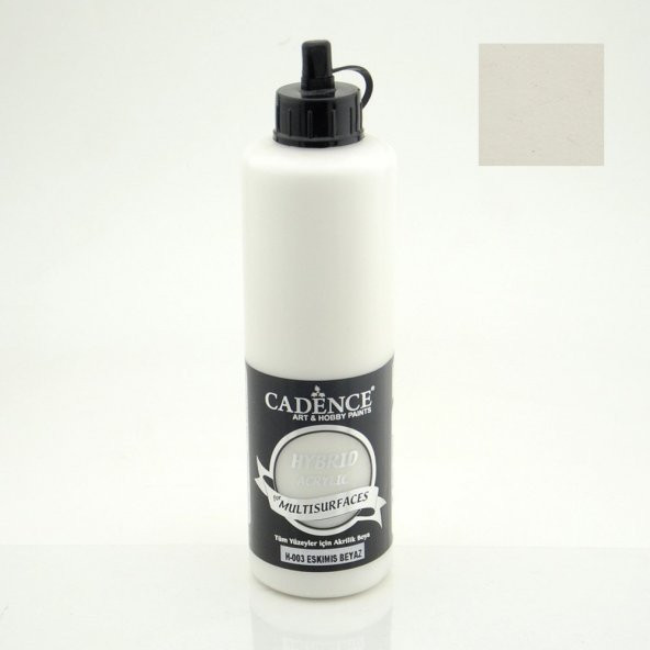 Cadence Hibrit Multisurface Boya H003 Eskimiş Beyaz 500ML ürün görseli 1