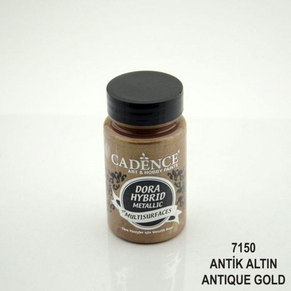 Cadence Dora Hibrit Multisurface Boya 7150 Antik Altın 90ml ürün görseli 1