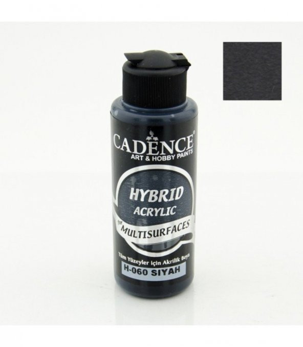 Cadence Hibrit Multisurface Boya H060 Siyah 120ML ürün görseli 1
