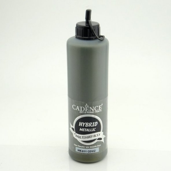 Cadence Hibrit Metalik Multisurface Boya HM811 Ceviz 500ML ürün görseli 1