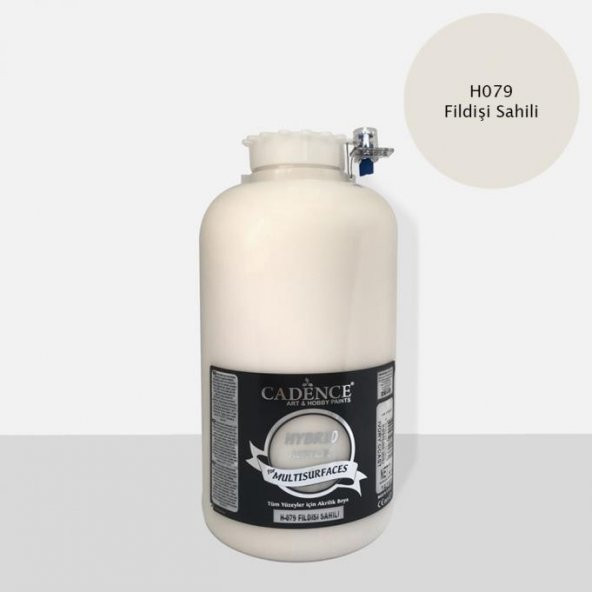 Cadence Hibrit Multisurface Boya 2000ml H-079 Filldişi (3 Kg) ürün görseli 1