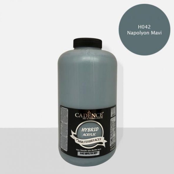 Cadence Hibrit Multisurface Boya 2000ml H-042 Napolyon Mavi (3 Kg) ürün görseli 1