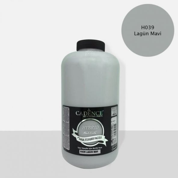 Cadence Hibrit Multisurface Boya 2000ml H-039 Lagun Mavi (3 Kg) ürün görseli 1