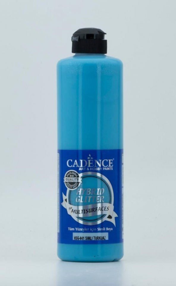 Cadence Gümüş Simli Hibrit Multisurface 500ML Turkuaz HSG-041 ürün görseli 1