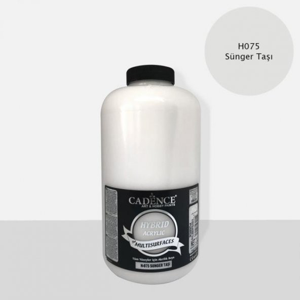 Cadence Hibrit Multisurface Boya 2000ml H-075 Sünger Taşı (3 Kg) ürün görseli 1