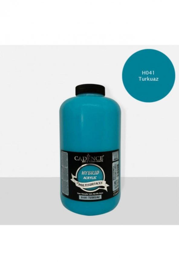 Cadence Hibrit Multisurface Boya 2000ml H-041 Turkuaz (3 Kg) ürün görseli 1