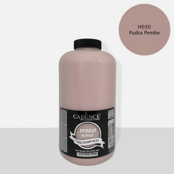 Cadence Hibrit Multisurface Boya 2000ml H-030 Pudra Pembe (3 Kg) ürün görseli 1