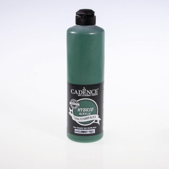 Cadence Hibrit Multisurface Boya H113 Zümrüt Yeşili 500ml ürün görseli 1