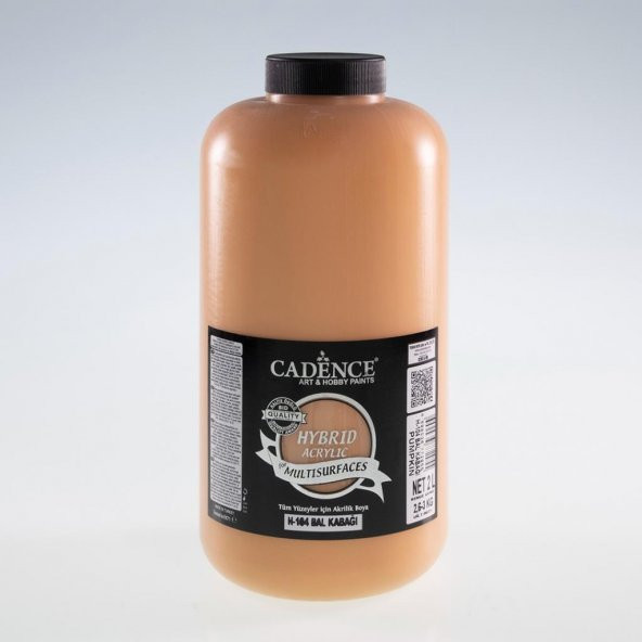 Cadence Hibrit Multisurface Boya 2000ml H-104 Bal Kabağı (3 Kg) ürün görseli 1