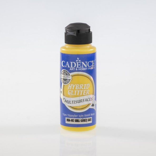 Cadence Altın Simli Hibrit Multisurface 120ML Güneş Sarı HSA-103 ürün görseli 1
