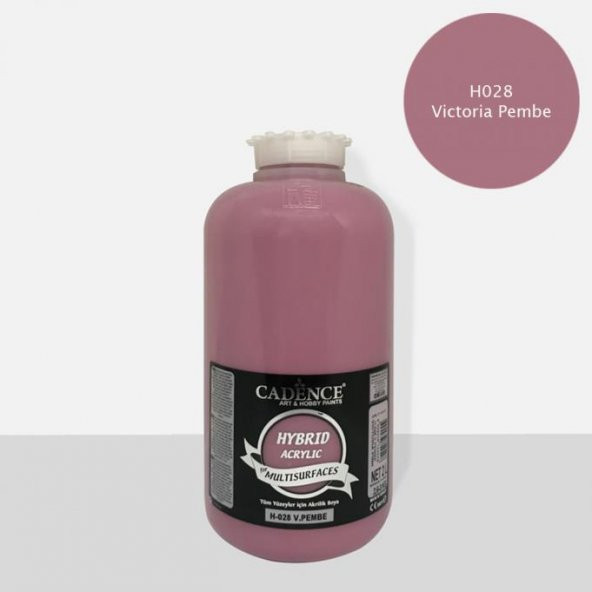 Cadence Hibrit Multisurface Boya 2000ml H-028 V. Pembe (3 Kg) ürün görseli 1