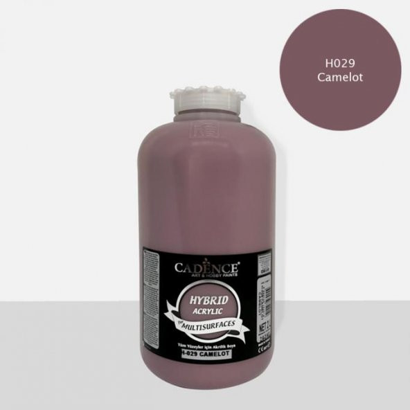 Cadence Hibrit Multisurface Boya 2000ml H-029 Camelot (3 Kg) ürün görseli 1