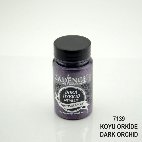 Cadence Dora Hibrit Multisurface Boya 7139 Koyu Orkide 90ml ürün görseli 1