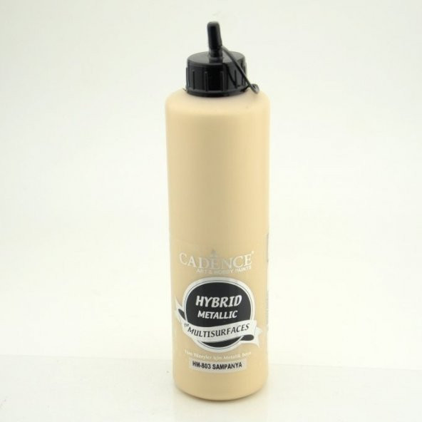 Cadence Hibrit Metalik Multisurface Boya HM803 Şampanya 500ML ürün görseli 1