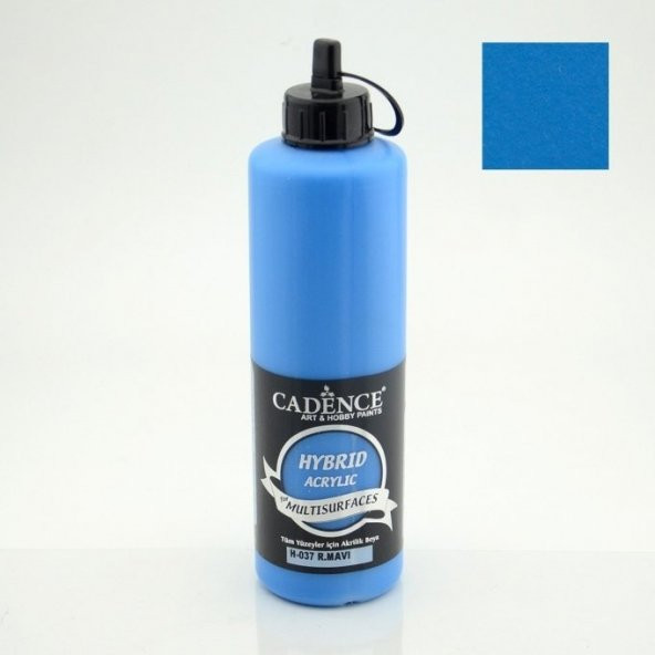 Cadence Hibrit Multisurface Boya H037 Royal Mavi 500ML ürün görseli 1