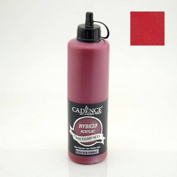 Cadence Hibrit Multisurface Boya H054 Kan Kırmızı 500ML ürün görseli 1