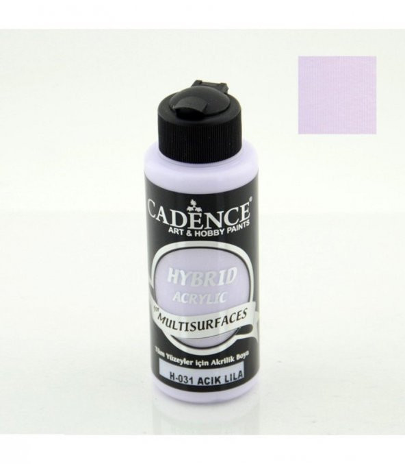 Cadence Hibrit Multisurface Boya H031 Açık Lila 120ML ürün görseli 1