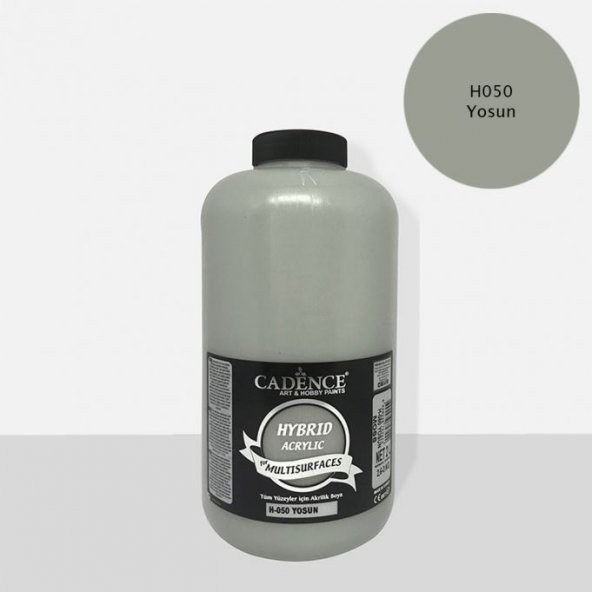 Cadence Hibrit Multisurface Boya 2000ml H-050 Yosun (3 Kg) ürün görseli 1