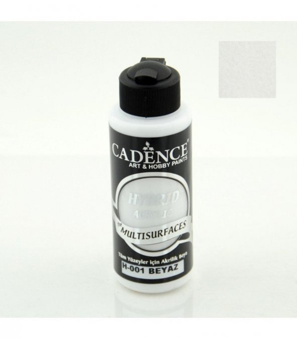 Cadence Hibrit Multisurface Boya H001 Beyaz 120ML ürün görseli 1