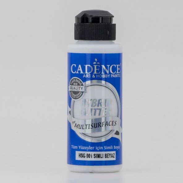 Cadence Gümüş Simli Hibrit Multisurface 120ML Beyaz HSG-001 ürün görseli 1