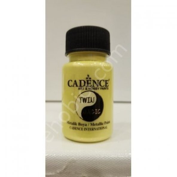 Cadence Twin Magic Metalik Boya TM-03 Sarı-Kırmızı ürün görseli 1