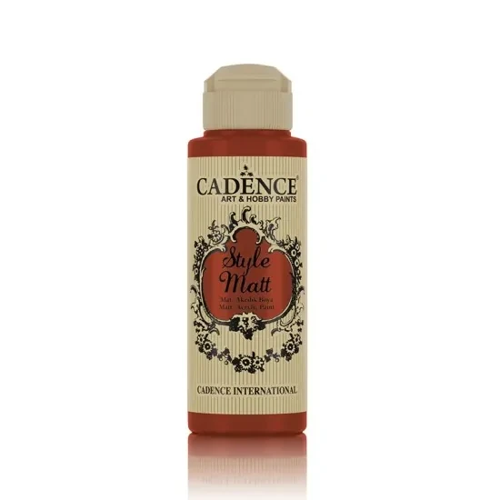Cadence Style Matt Akrilik Boya S9041 Carmine 120ml ürün görseli 1