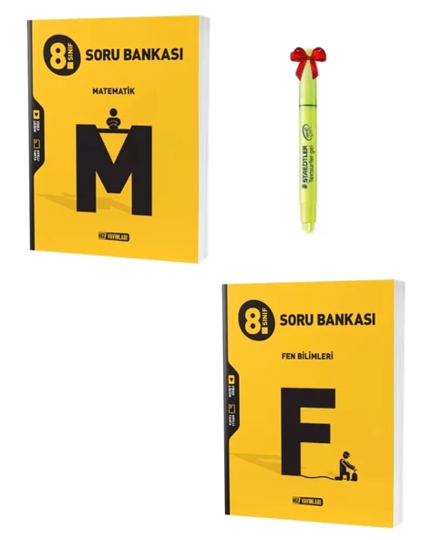 LGS 8.Sınıf Matematik ve Fen Bilimleri Soru Bankası ürün görseli 1