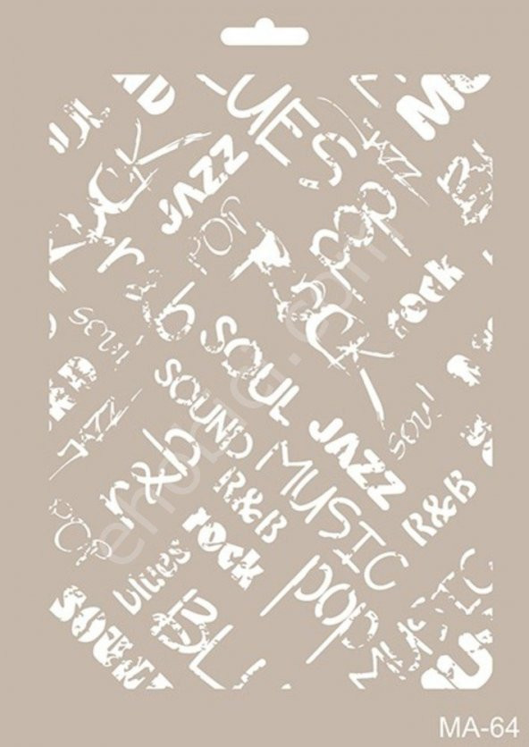 Cadence MA64 Mix Media Stencil ürün görseli 1