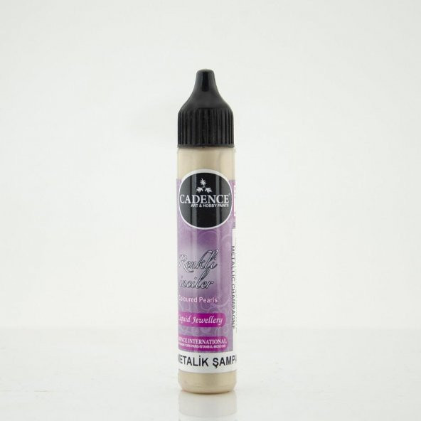 Cadence Renkli İnciler 25ML(cc) 584 Metalik Şampanya ürün görseli 1