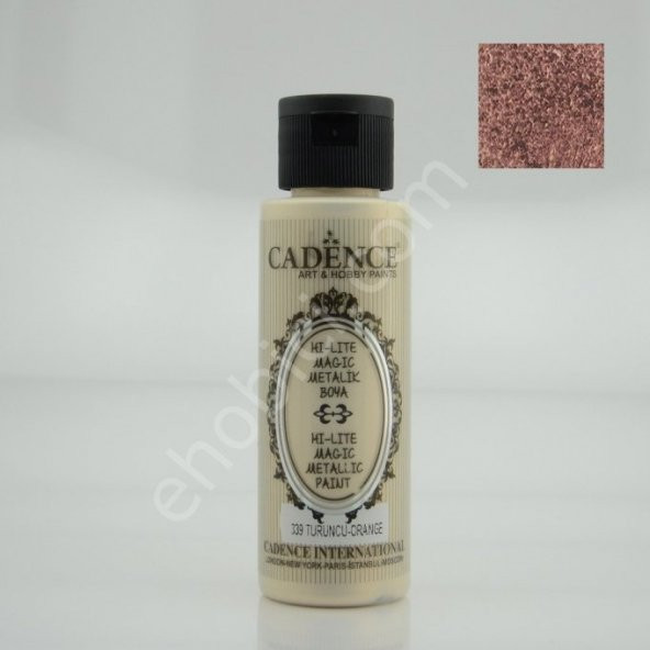 Cadence Hi-Lite Magic Metalik Boya 70ml Turuncu 339 ürün görseli 1