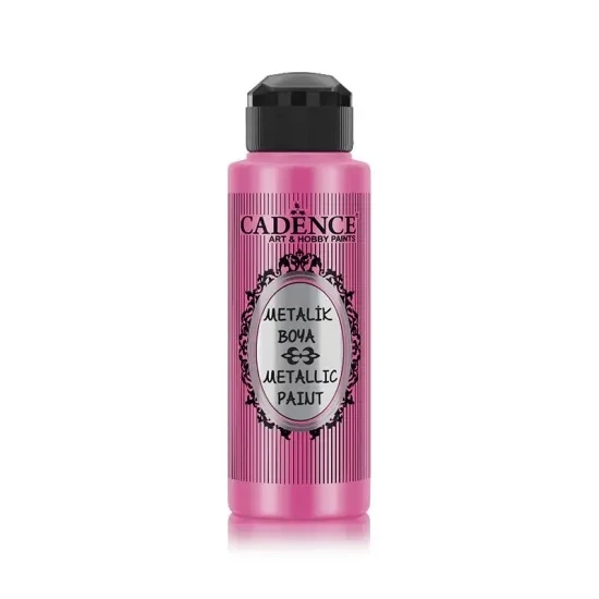 Cadence Metalik Boya 212 Koyu Pembe 120ML ürün görseli 1