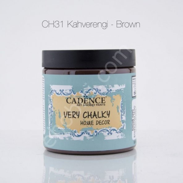 CH31 Kahverengi - 500ML Cadence Very Chalky Home Decor ürün görseli 1