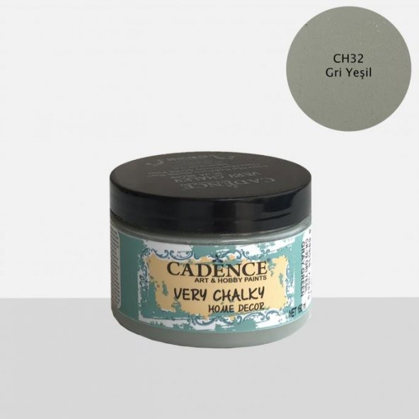 CH32 Gri Yeşil - 150ML Cadence Very Chalky Home Decor ürün görseli 1