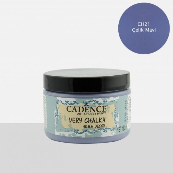 CH21 Çelik Mavi - 150ML Cadence Very Chalky Home Decor ürün görseli 1