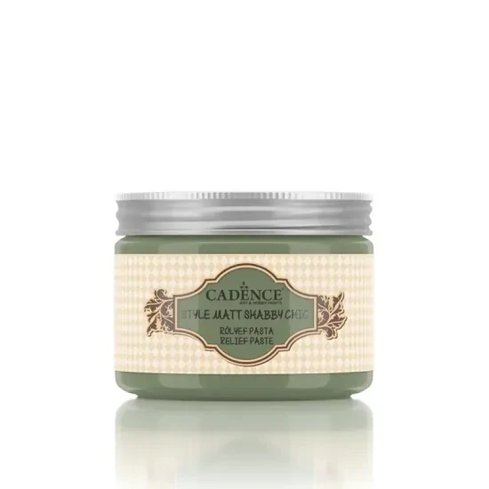 Cadence Shabby Chic Renkli Rölyef Pasta SR12 Adaçayı 150ml ürün görseli 1