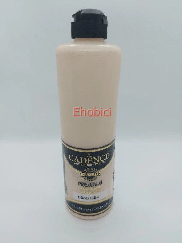 Cadence Akrilik Boya 500ML 0355 Bej Ahşap Boyası ürün görseli 1