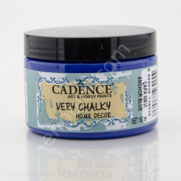 CH39 Çapa Mavi - 150ML Cadence Very Chalky Home Decor ürün görseli 1